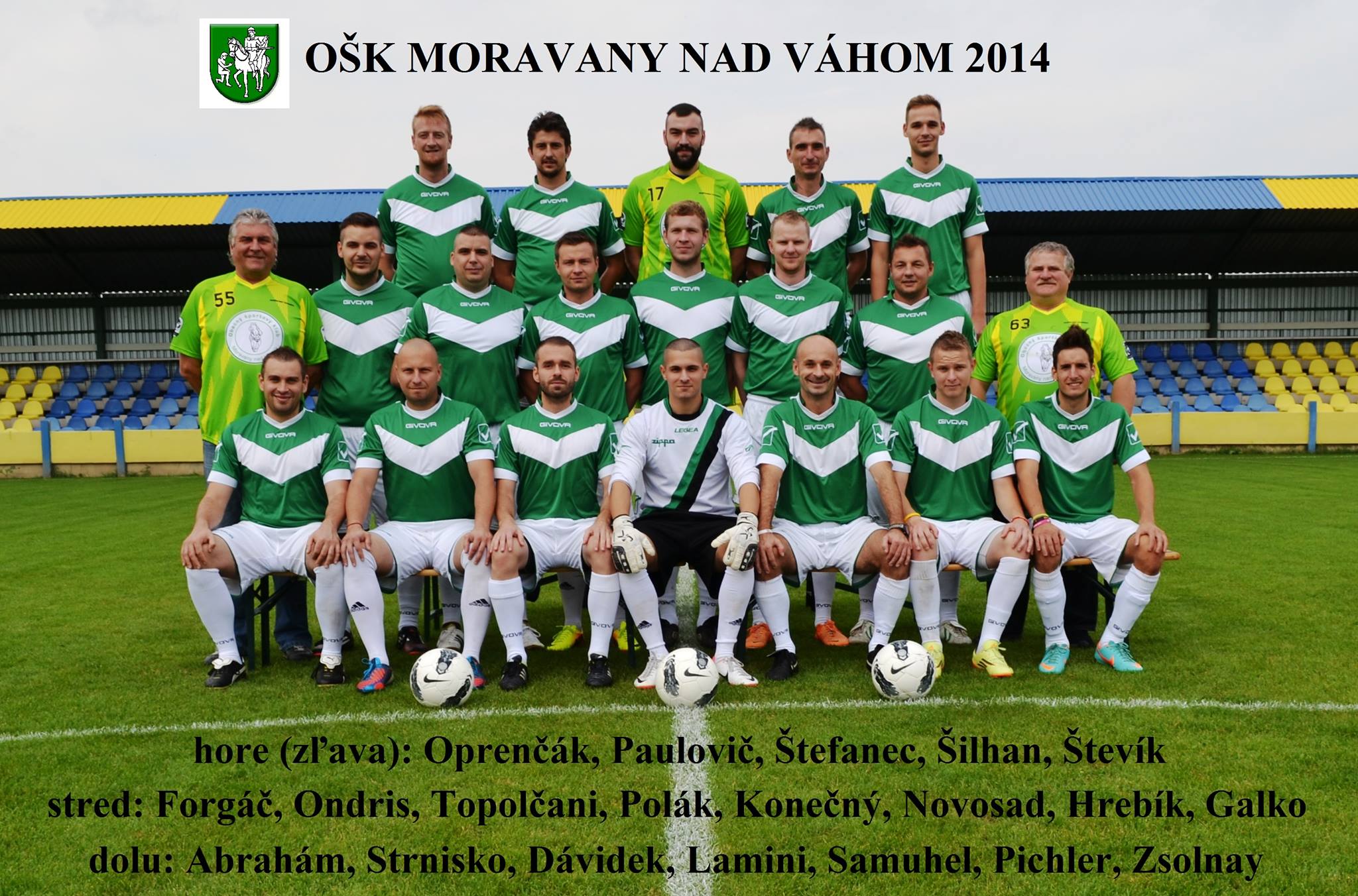 OŠK Moravany n/V 2014/15
